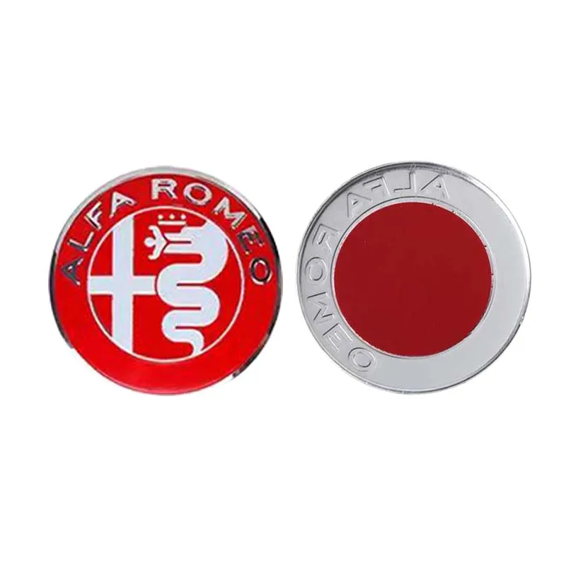 

5 цветов, 75 мм, эмблема на передний капот автомобиля, логотип, значок на задний багажник для Alfa Romeo 159 147 Giulietta Stelvio 4C MITO 156 Giulia Sportiva