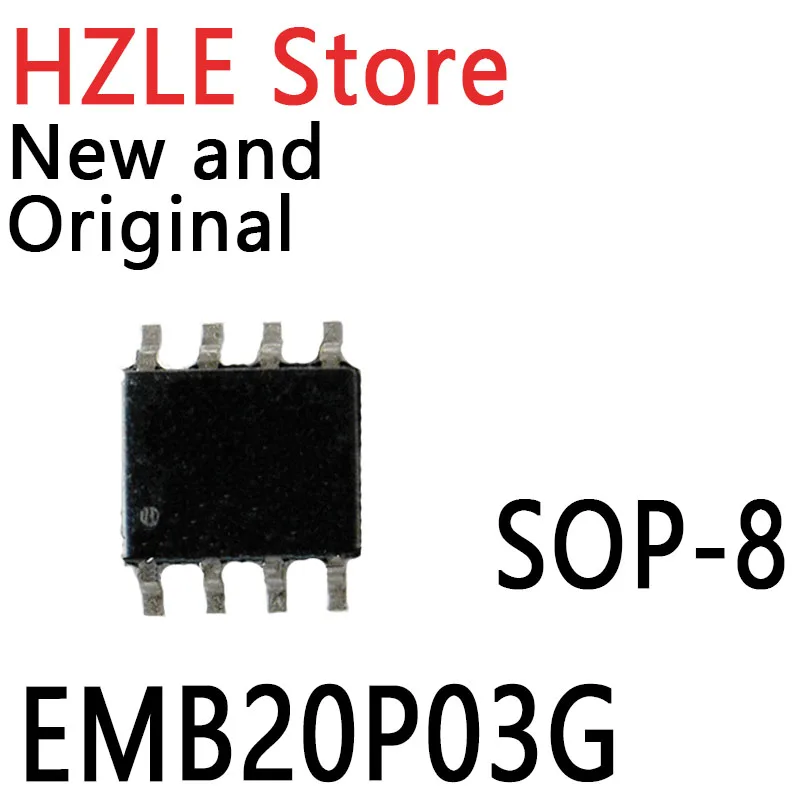 5-10 шт., новый и оригинальный EMB20P03 B20P03 sop-8 RONNY EMB20P03G