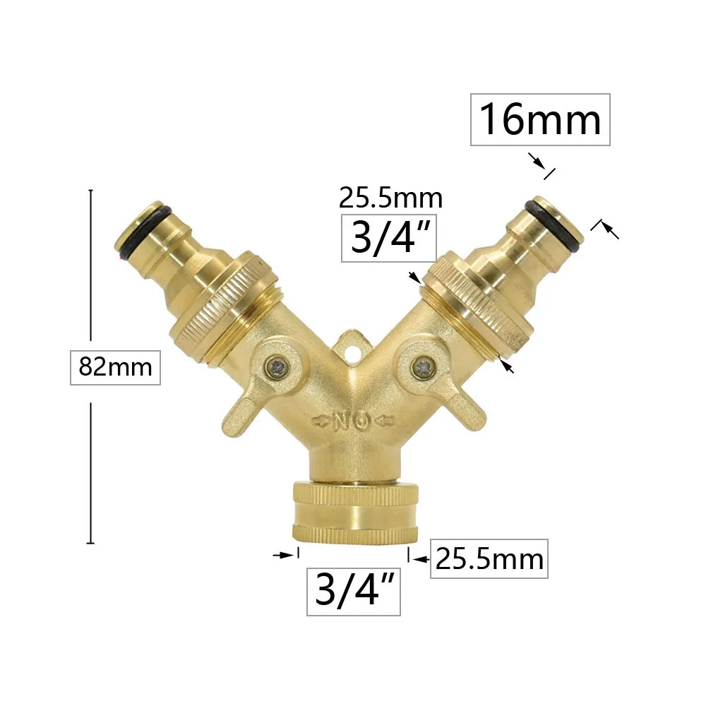 

Латунный садовый разветвитель WZCWJNLGM 4 штуки