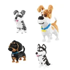 Конструктор BALODY из серии Pet Dog, 1000 + шт., маленькие алмазные строительные блоки, серии Pet Dog, подходит для взрослых и детей, обучающая игрушка для отдыха, подарок