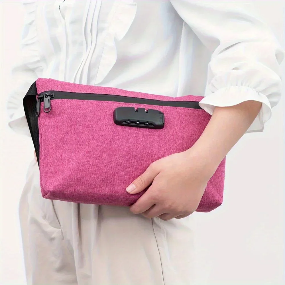 Водоотталкивающий герметичный чехол с кодовым замком защищенный от запаха