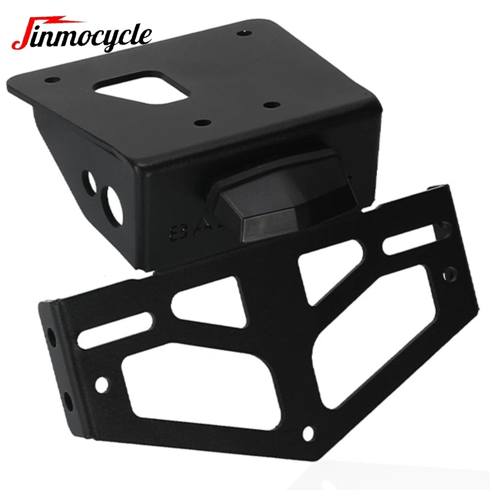 Фото Для Honda MSX125 GROM125 MSX 125 GROM 125 2022 2023 2024 мотоциклетный задний аккуратный номерной знак, комплект для устранения крыльев, кронштейн №2