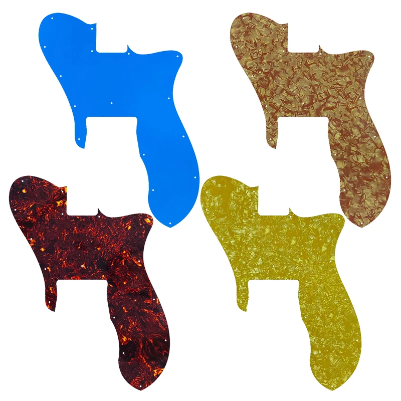 

Xin Yue Custom Guitar Pickgaurd - For '72 Custom RI Tele No Control Hole Blank Guitar Pickguard Scratch Plate Multicolor Options