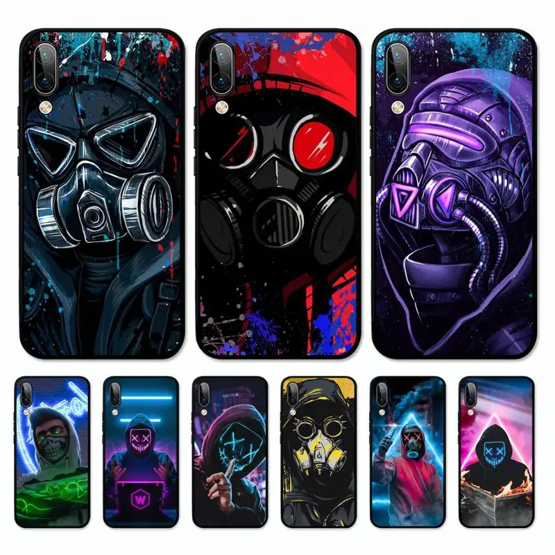 

Cool Street Head Boy Phone Case for Vivo Y91C Y11 17 19 17 67 81 Oppo A9 2020 Realme c3