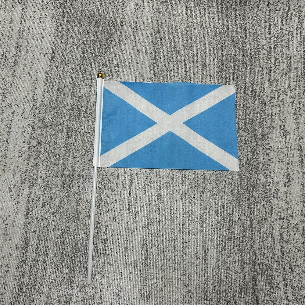 50 шт. шотландские ручные флаги фестиваль спортивные мероприятия шотландии