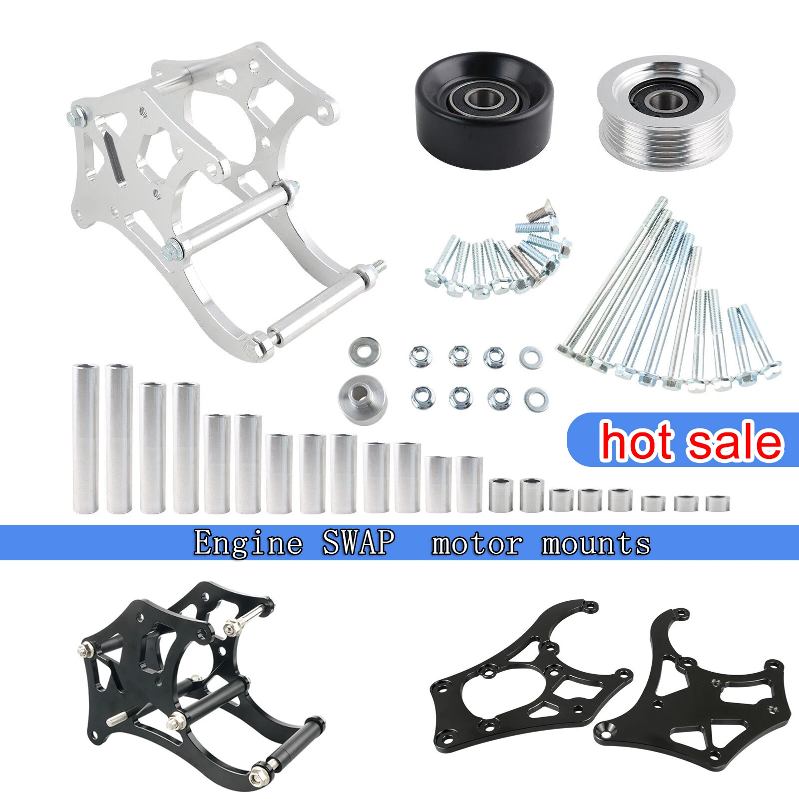 Замена для LS1 LS2 LS3 LS6 LSX LS Sanden 508 монтажный кронштейн компрессора переменного тока