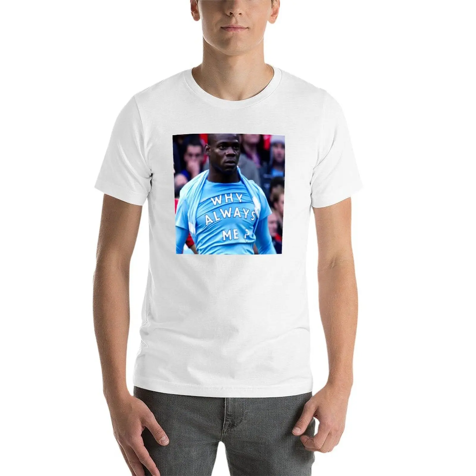 Футболка Mario Balotelli Manchester City Why Always Me футболки с животным принтом для мальчиков