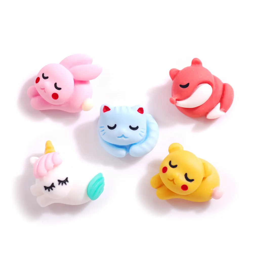 Высокое качество новинка 5 фотоблесток аксессуары из искусственной смолы кот