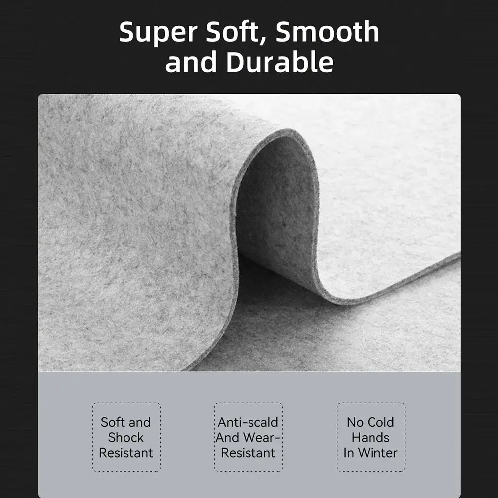 Профессиональные игровые аксессуары коврик для мыши из шерстяного фетра большой