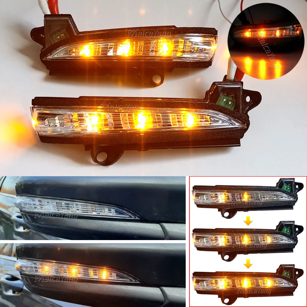 Для Ford Mondeo Fusion 2013 2014 2015 2016 2017-2020 задняя сторона поворота зеркала заднего вида сигнальная мигалка фонарь лампа на.