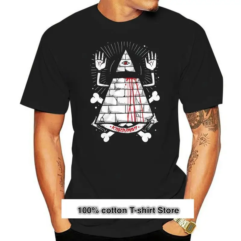 

Killuminati-Camiseta с изображением Ojo triangular, camisa с изображением пирамида, 2Pac Masons, simmbolo de Nwo