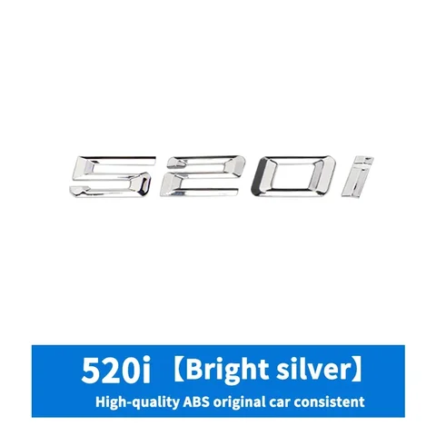 BMW 5 серии наклейка с буквами на багажник 520d 523d 525d 528d 530d 535d 538d 540d 545d эмблема логотипа для E39 E60 E61 F10 F11 G30 G31
