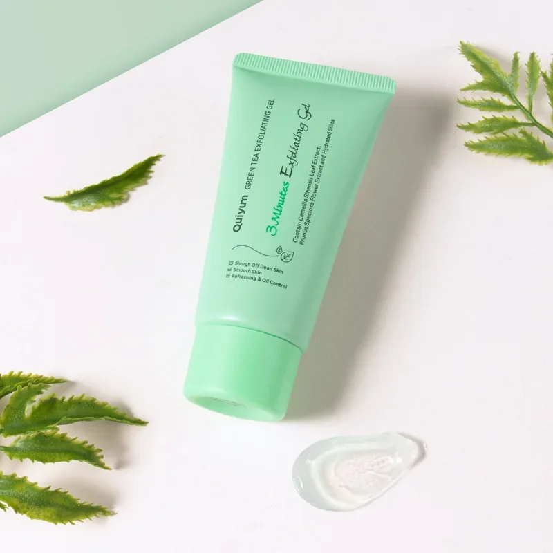 

LAIKOU Exfoliating Peeling Gel Face Scrub Moisturizing Whitening Green Tea Remove Blackhead Acne Detoxifies & Cleanses All Skin
