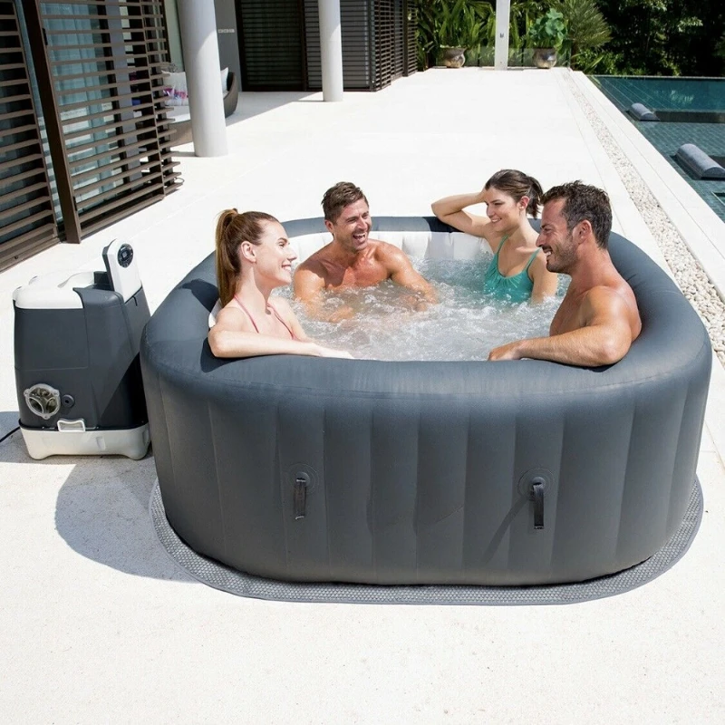 

Hawaii Inflatable Massage Spa pool portable hot tub inflatable