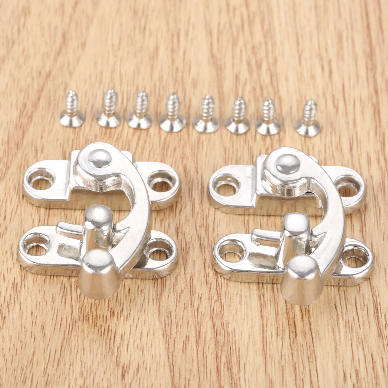 Застежки-защелки для мини-ювелирных коробок, 29 х33 мм, 2 шт.