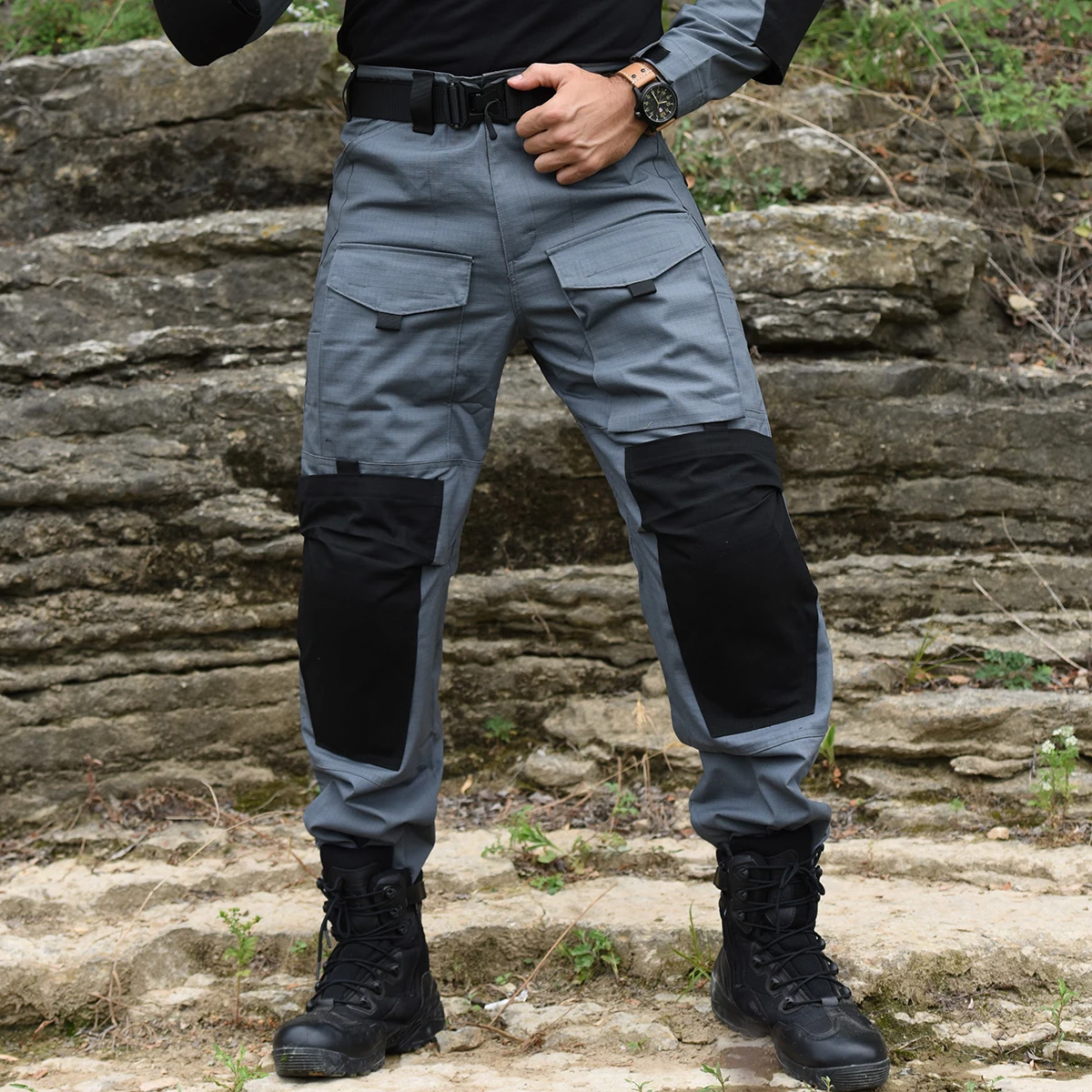Tactical Pants Military US Army Cargo Pants Work Clothes Combat Uniform Paintball Multi Pockets Men Clothing Camping Waterproof