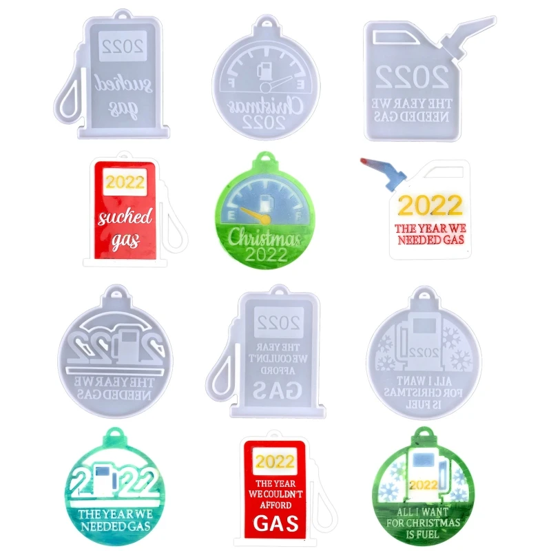 

Силиконовая форма для брелока в виде автозаправочной станции