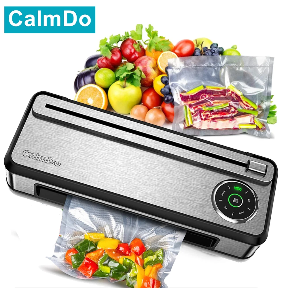 

Автоматический вакуумный упаковщик для продуктов CalmDo, с вакуумными пакетами