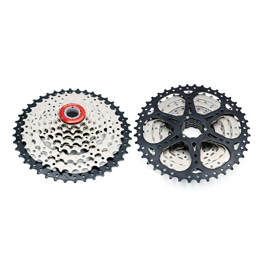 

8/11/12 Speed Bicycle Freewheel 111-42T 11-46T 11-50T 11-52T Mountain Bike Freewheel Set Black Chromium Molybdenum Steel