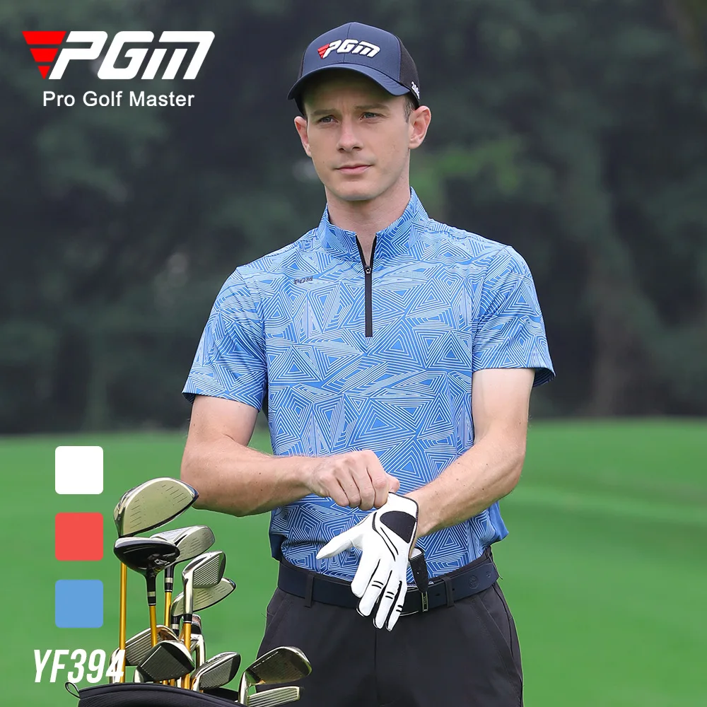 T Shirts Male Breathable Quick Drying Elastic Uniforms Golf 