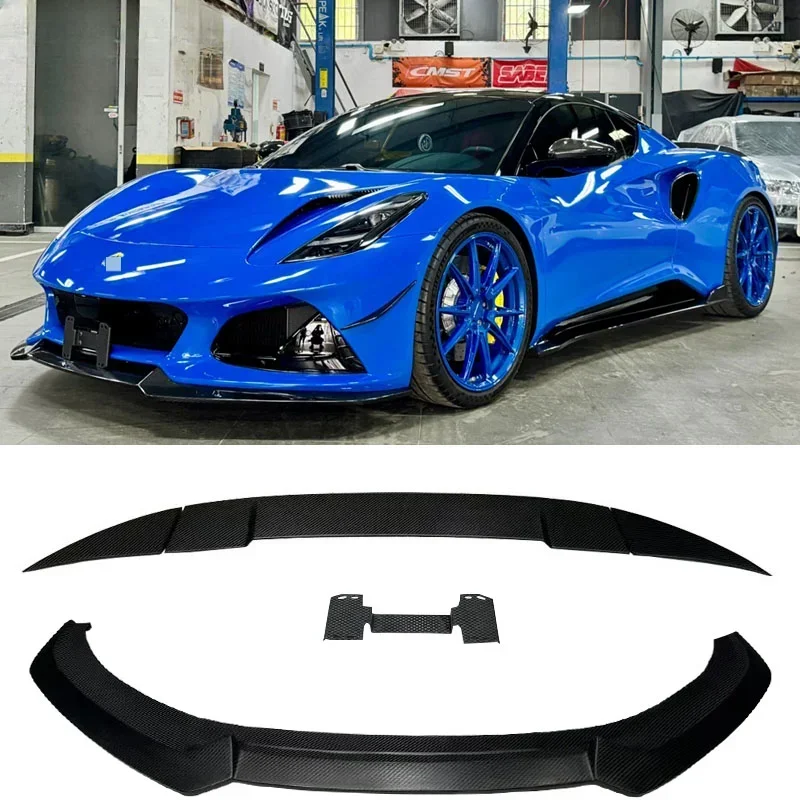 Высокое качество OD стиль передний бампер передняя губа крыло спойлер сухой