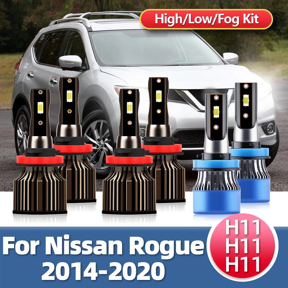 

Roadsun светодиодный лампы для автомобильных фар Противотуманные светильник для Nissan Luces фара противотуманная лампы для Rogue 2014 2015 2016 2017 2018 2019 2020