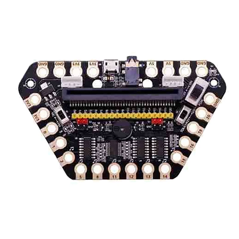 

Плата расширения Microbit с зажимом крокодил Micro: плата адаптера с зажимом GPIO для строительного блока «сделай сам»