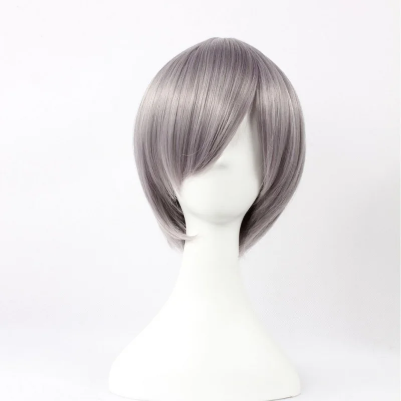 001C Ghost-Jingjing Xin Donghuang Короткие волосы Cos Аниме Парик Косплей