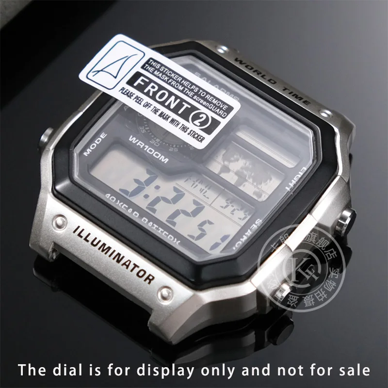 Защитная пленка для циферблата часов Casio AE1200wh маленькая квадратная электронных