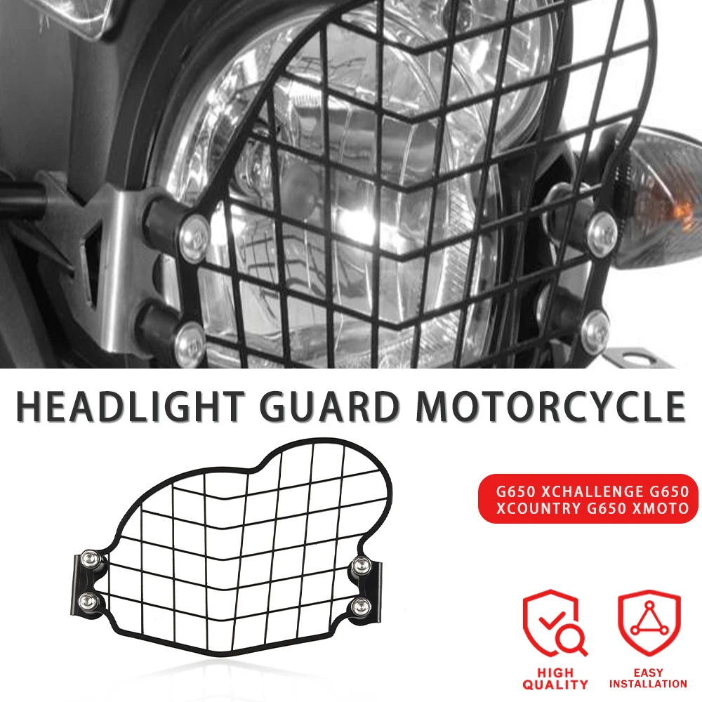 

For BMW G650GS G650 G 650 GS 650GS XCOUNTRY 2008-2010 Motorcycle Accessories Headlight Grille Guard Headlamp Cover Protector