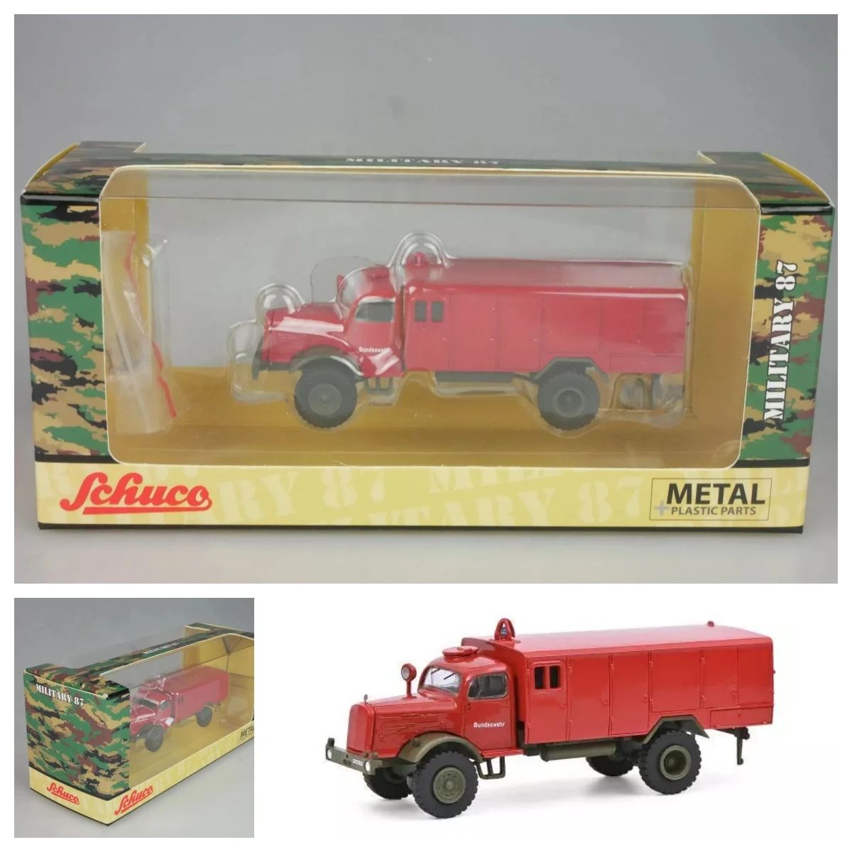 Schuco Military 1/87 MB LG315 Bundeswehr блистер литая под давлением модель автомобиля коллекция