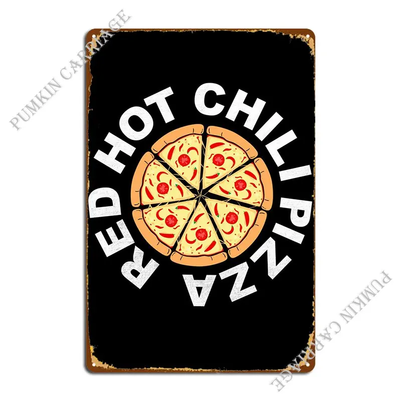 

Красный горячий чили пицца металлический знак ржавый паб настенный знак табличка жестяной знак плакат