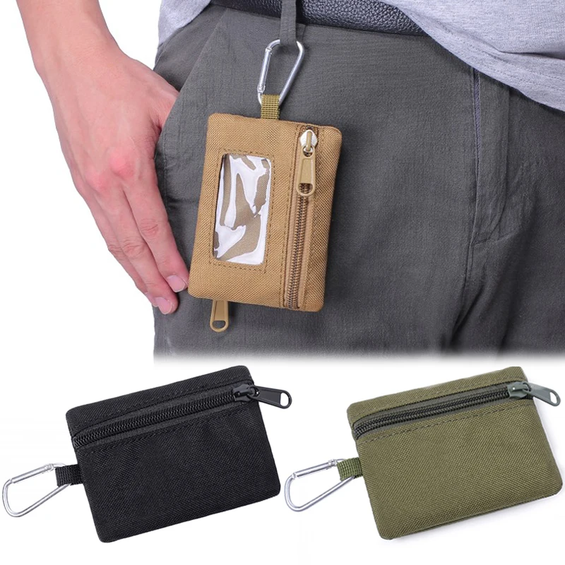 

Coin Purse Waist Bag Hunting Bags Multifunctional Portable Outdoor Running Travel Camping Zipper Waist Pack Durable Belt Pouch