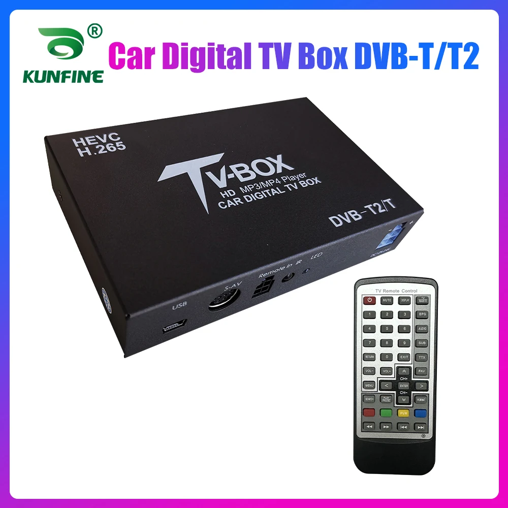 

Автомобильная цифровая ТВ-приставка DVB-T/T2 HEVC H. 265 HD Мобильная Автомобильная ТВ-приставка DVB-T стандартная тюнер высокоскоростной мощный сигнальный приемник