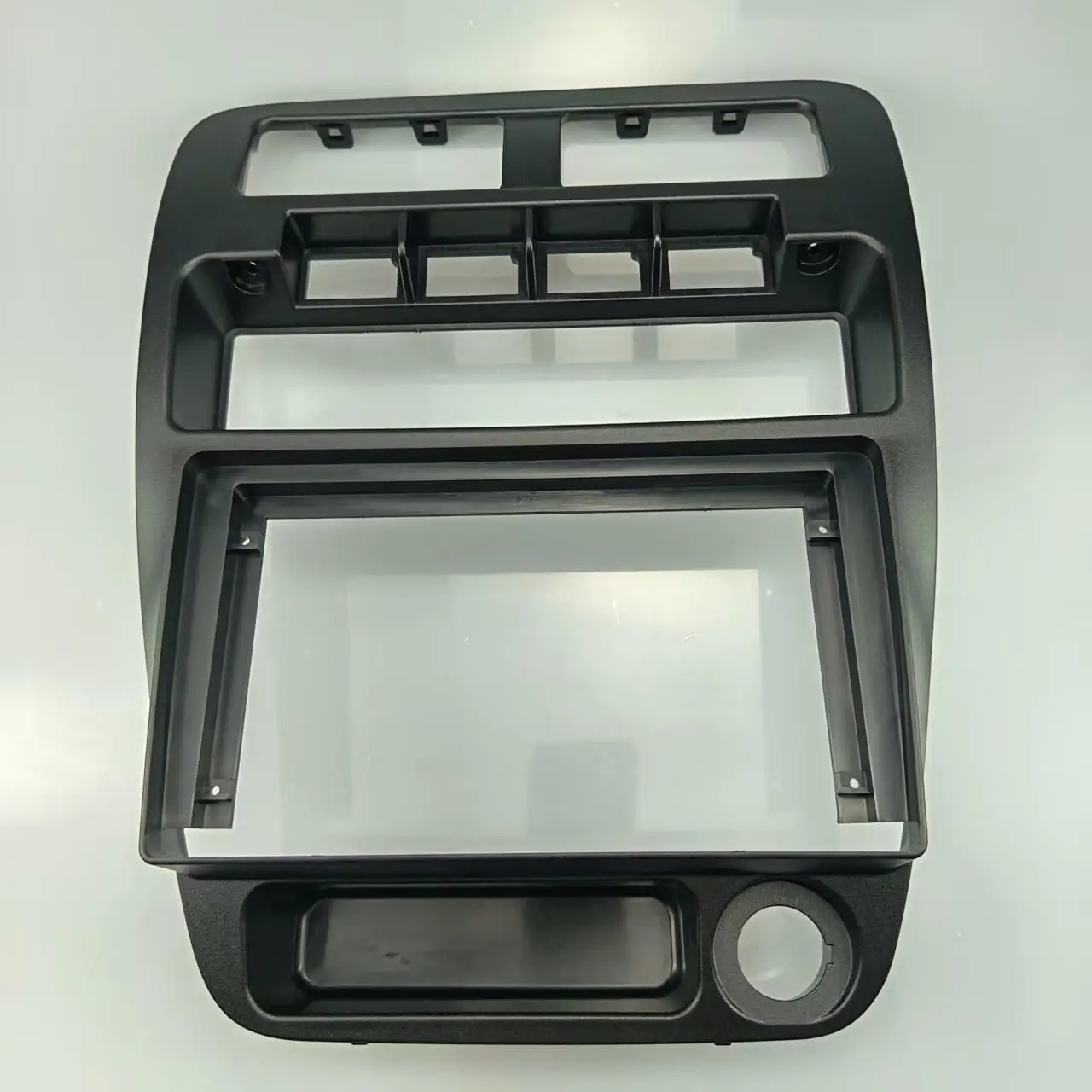 Фото 2-диночная автомобильная панель радиоприемника для Nissan Navara D21 1992-1998, комплект приборной панели RHD, установка лицевой панели консоли №2
