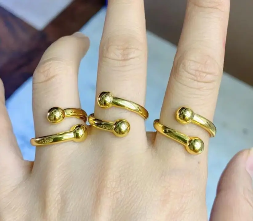 

Женское винтажное Открытое кольцо с кристаллами, 1 шт.