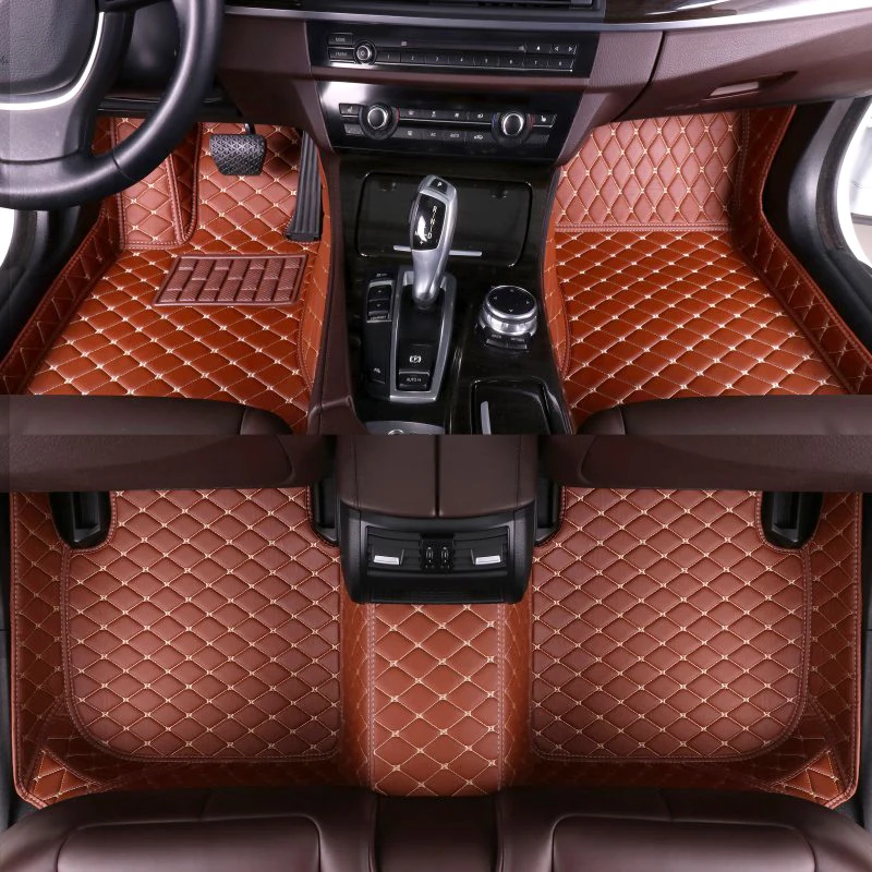 

MIHAYO PU Car Floor Mats For BYD SONG PRO EV 2019-2021 Custom Details Foot Pads Salon Carpet Cover Interior Accessories