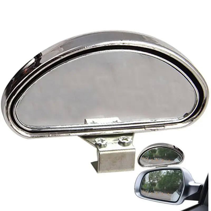 

Автомобильное Зеркало для слепых зон, широкоугольное внешнее боковое зеркало для начинающих, пара отражающих зеркал, эллиптическое Внешнее Зеркало