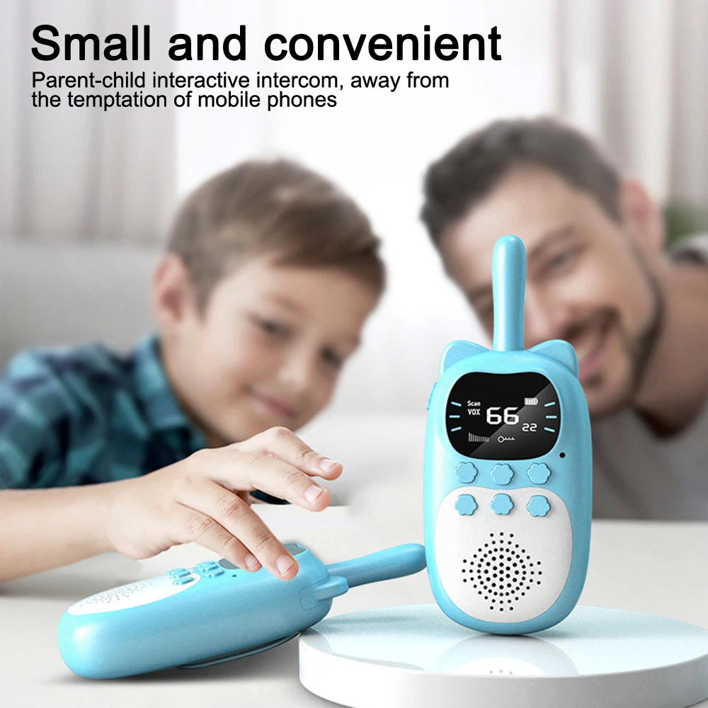 2 шт. портативная детская рация портативный 3 км двусторонний радиоприемник