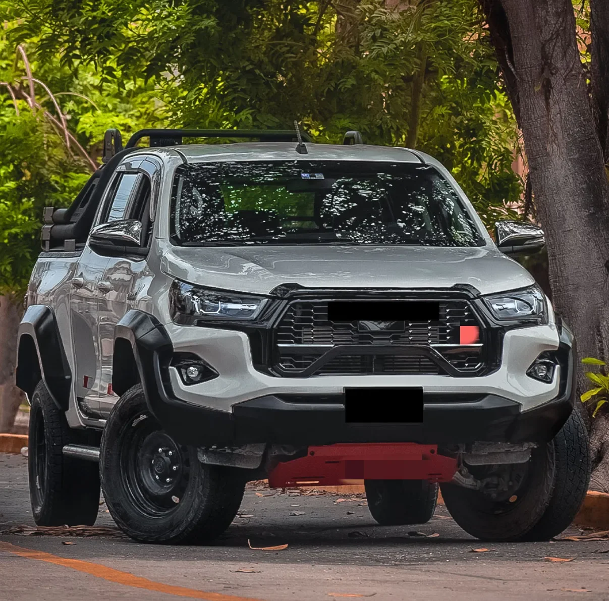 KLT 2023 Gr Sport комплект для подтяжки лица обновления Bodykit Toyota Hilux Revo 2016 2017 2018 2019 2020