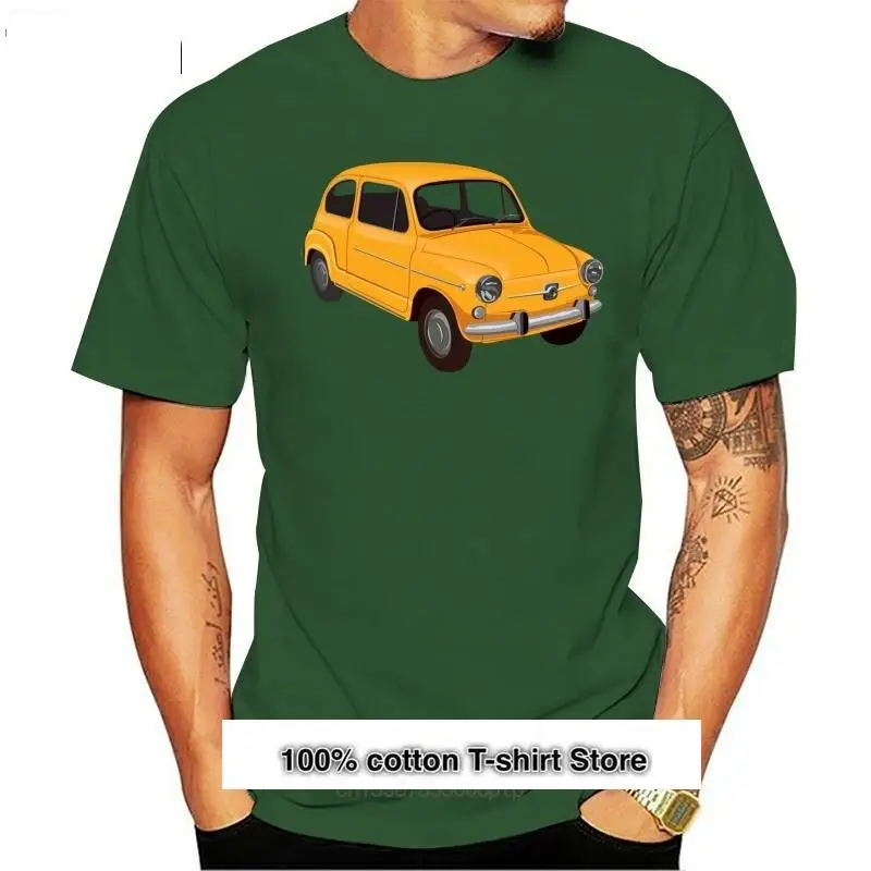 

Camiseta Retro Fiat 600 para hombre, camisa para mujer, a estrenar