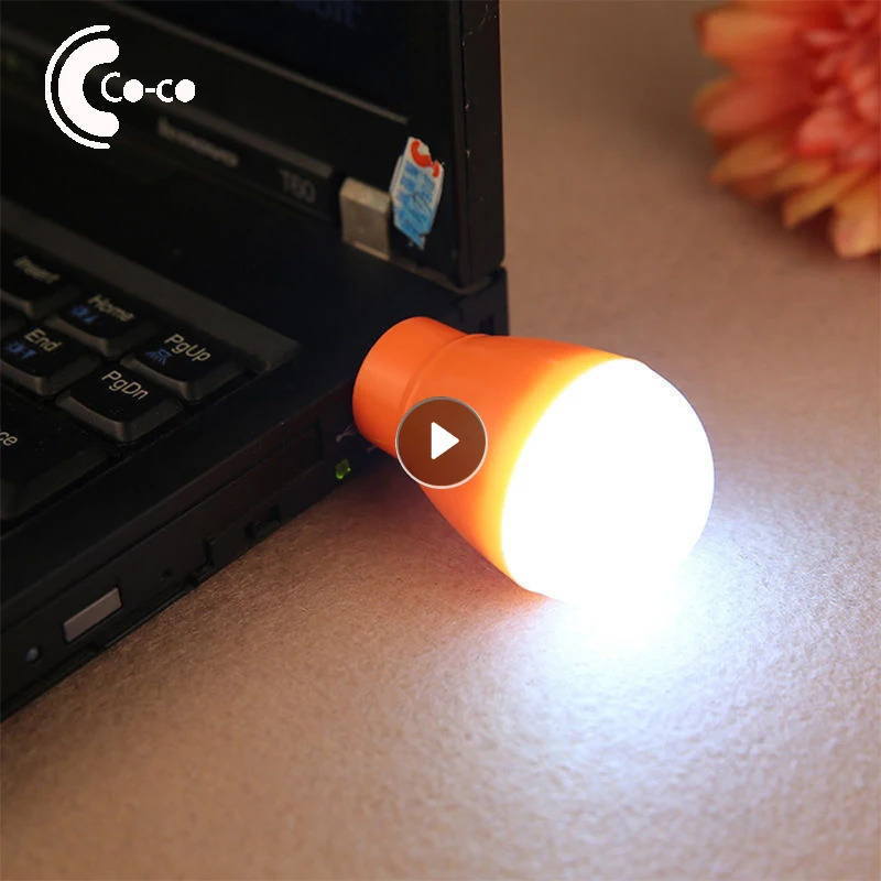 

Colorful Usb Bulb Night Light Mobile 5v Usb Lamp Laptop Keyboard Portable Lamp For Hiking Camping Tent Travel Work Light Bulb