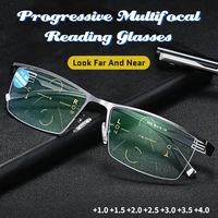 glasses for the elderly progressive multifocal reading glasses elegant prescription spectacles diopters 100 to 400