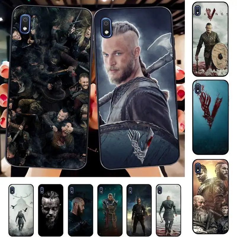 

Vikings Ragnar Lothbrok Phone Case for Samsung A51 01 50 71 21S 70 31 40 30 10 20 S E 11 91 A7 A8 2018