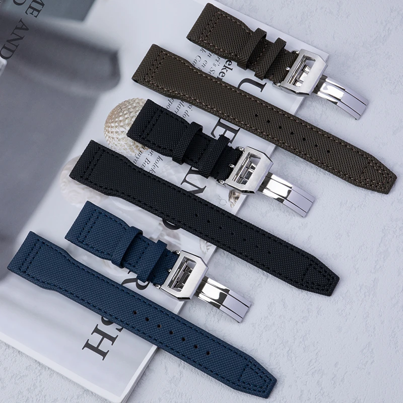 

Ремешок из нейлонового волокна для IWC IW377729/389001, 21 мм 22 мм