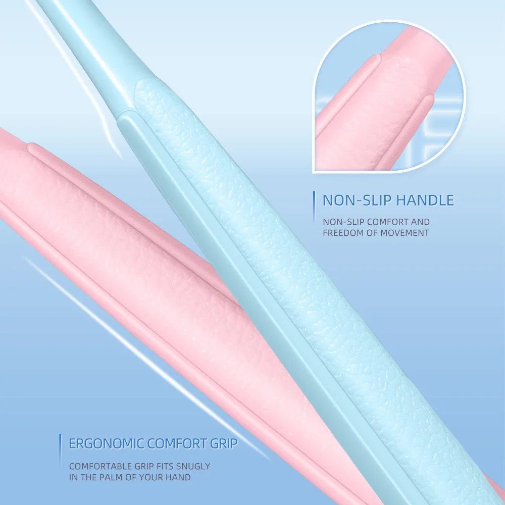 Fawnmum 2 шт./компл. зубная щетка с мягкой щетиной для взрослых антибактериальная