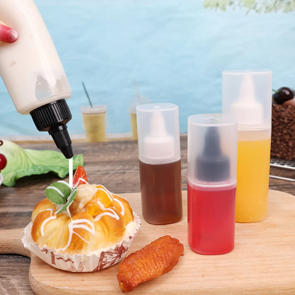 Портативные бутылки для соуса со шкалой