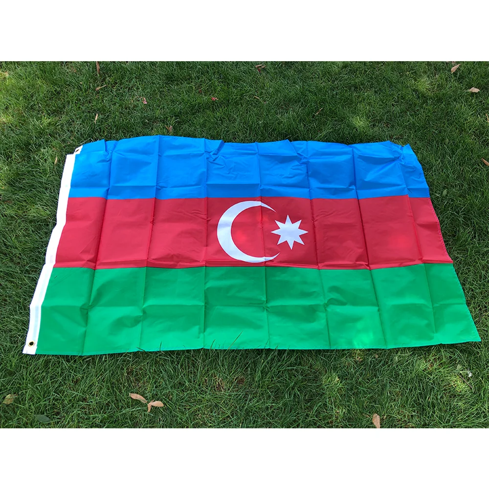Флаг азербайджана 90X150cm AZ AZE Azerbaijan флаг для встречной парадной вечеринки