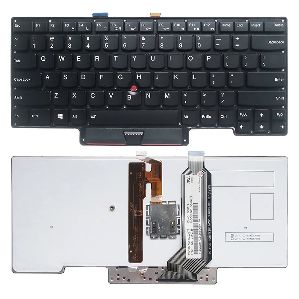 

2013 US Backlight Black New English Replace laptop keyboard For Lenovo FOR thinkpad X1 FOR carbon X1C With pointing sticks