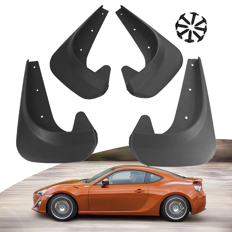 

4Pcs/set Universal Car Front Rear Mudflaps Mud Flaps Flap Splash Guards Mudguard For Most vehicles Auto Accessories